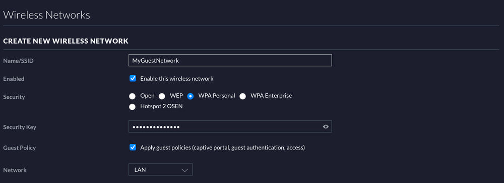 unifi cant connect to guest network